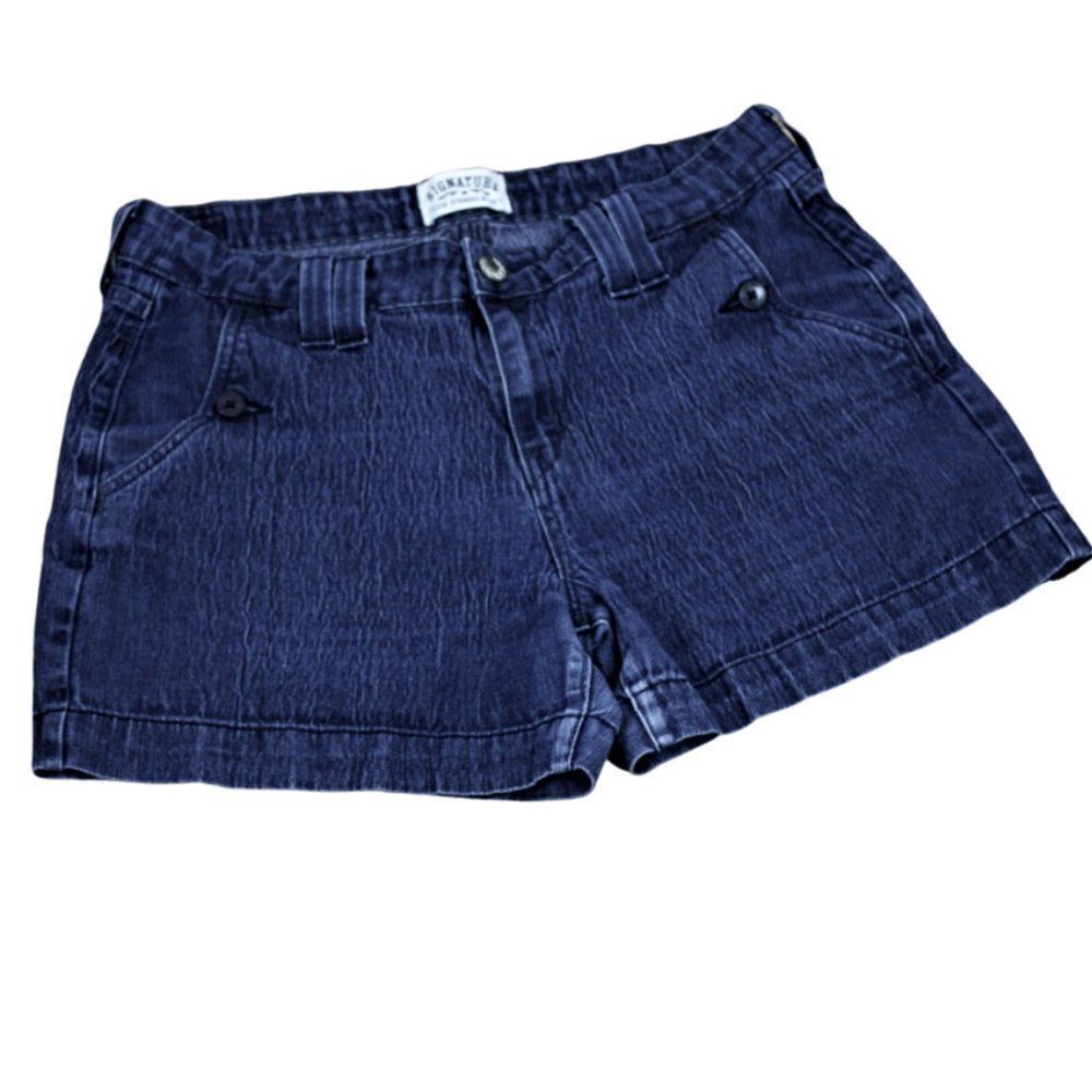Levi’s Straus Vacationcore Jean Shorts Denim Zip-Front Pockets Women’s Size XL